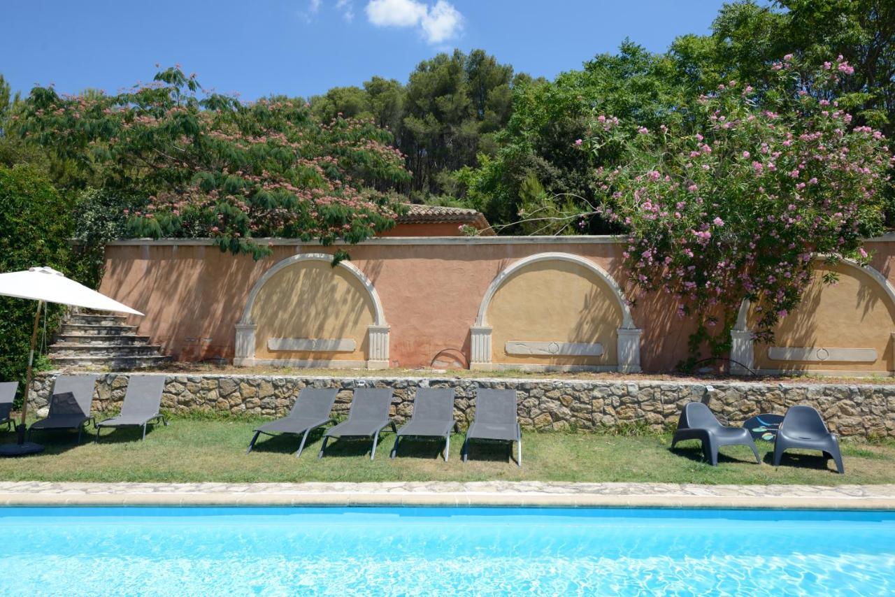 Вилла La Tour- Pigeonnier Provencal - Mas Des Sous Bois Ventabren Экстерьер фото
